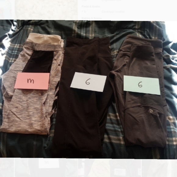 3 pairs of leggings - Picture 1 of 7